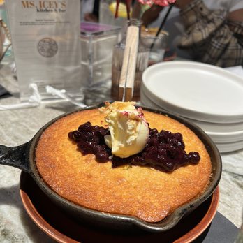 Ms. Icey's Kitchen & Bar - Skillet Cornbread - Bars Near Me - Decatur, Georgia Ms. Icey's Kitchen & Bar - Skillet Cornbread - Bars Near Me - Decatur, Georgia