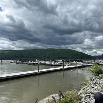 River Outpost Brewing Co. - The view from the patio. - Brewpubs Near Me - Peekskill, New York