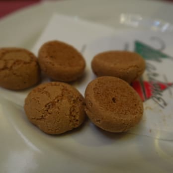 Bar Italia - Some wee biscuits sent out with your bill--a nice touch! - Italian Near Me - Edinburgh, EDH