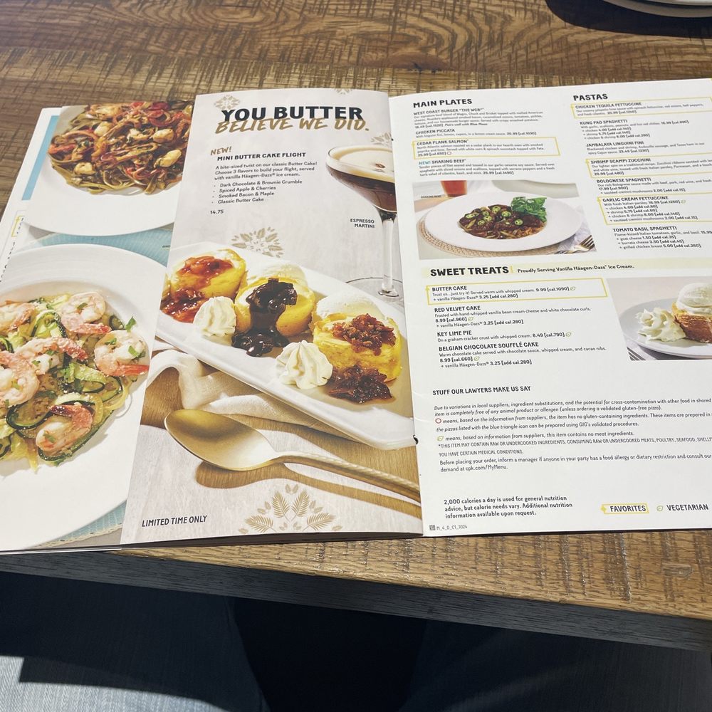 California Pizza Kitchen - The menu - Pizza Near Me - Northbrook, Illinois California Pizza Kitchen - The menu - Pizza Near Me - Northbrook, Illinois