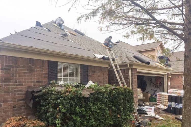 Slide of Cypress Roof Repairs