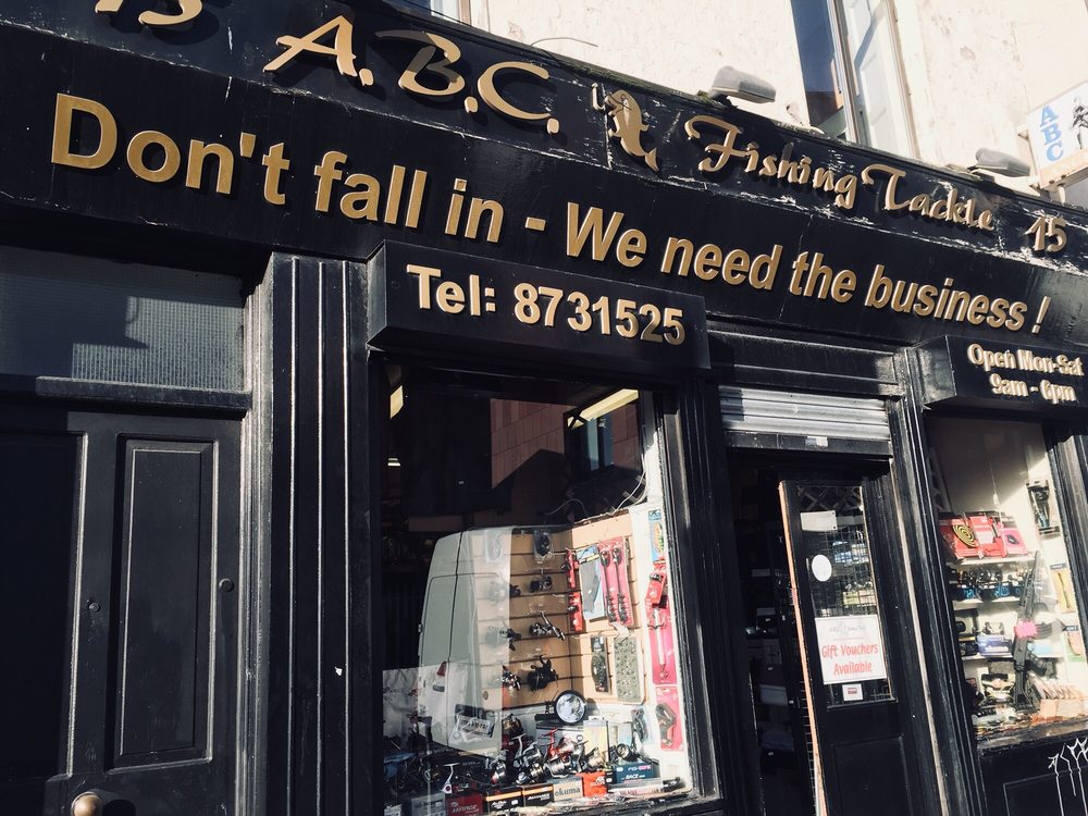 ABC FISHING TACKLE Updated August 2024 15 Mary's Abbey, Dublin