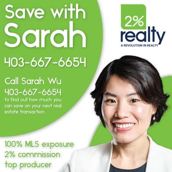 Sarah Wu Graham - Two Percent Realty - Real Estate Agents Near Me - Calgary, Alberta Sarah Wu Graham - Two Percent Realty - Real Estate Agents Near Me - Calgary, Alberta
