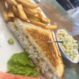 Hot crab sandwich Hot crab sandwich