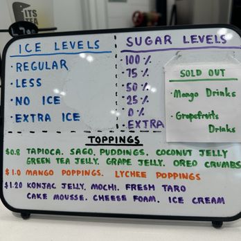 Its Tea - Bubble Tea Near Me - Toronto, Ontario