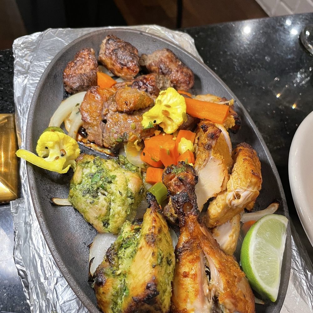 All India Cafe - Tandoori Platter - Indian Near Me - Arcadia, California
