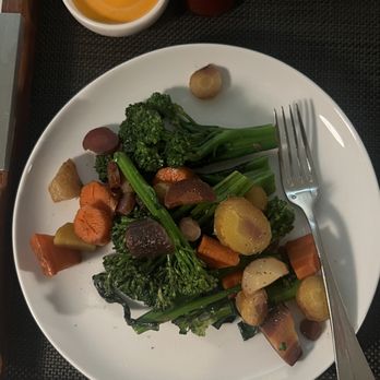 The New York EDITION - Side of broccolini and potatoes - Hotels Near Me - New York, New York The New York EDITION - Side of broccolini and potatoes - Hotels Near Me - New York, New York
