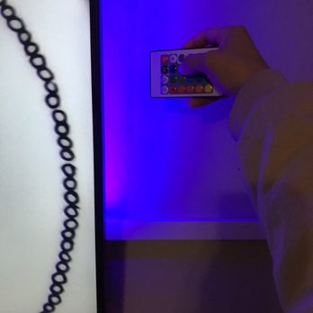 Happy Modern Homes - Remote to change the colors of the lights - TV Mounting Near Me