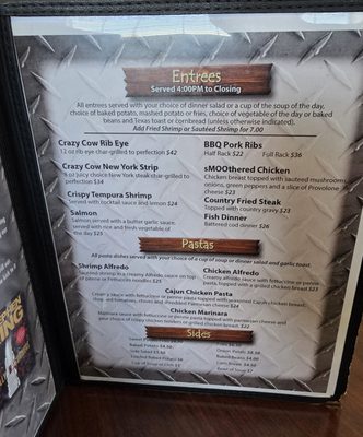 Menu photo 4 Crazy Cow Cafe Beaver, UT Menu photo 4 Crazy Cow Cafe Beaver, UT