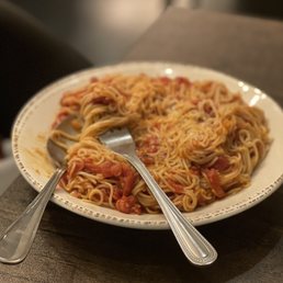 Spaghetti from kid's menu Spaghetti from kid's menu