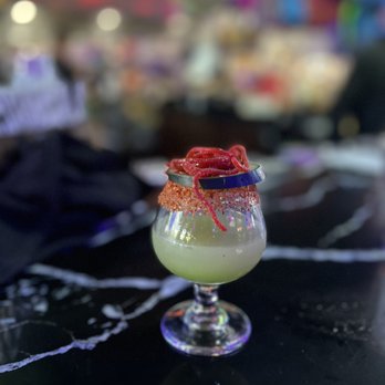 Kalaveras - A extra bonus drink given by staff because cucumber(pepino) Margarita was my favorite with my favorite tamarindo candy.... - Cocktail Bars Near Me - Simi Valley, California Kalaveras - A extra bonus drink given by staff because cucumber(pepino) Margarita was my favorite with my favorite tamarindo candy.... - Cocktail Bars Near Me - Simi Valley, California