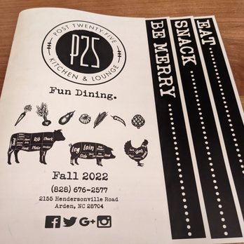 Post 25 Kitchen & Lounge - Current menu - Bars Near Me - Arden, North Carolina