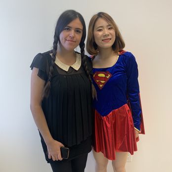 Columbia West College - With my teacher on halloween day - Language Schools Near Me - Los Angeles, California Columbia West College - With my teacher on halloween day - Language Schools Near Me - Los Angeles, California