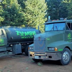 Zombie Water Service - Some of our fleet of trucks to serve our community