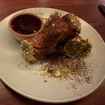 Trattoria Stefano - Cannoli with pate - Italian Near Me - Sheboygan, Wisconsin