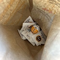 McDonald's - Cream and sugar in the bag