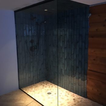 Santa Fe Glass - Expert shower glass installation by Santa Fe Glass in our Park Hill bungalow! - Glass & Mirrors Near Me - Englewood, Colorado Santa Fe Glass - Expert shower glass installation by Santa Fe Glass in our Park Hill bungalow! - Glass & Mirrors Near Me - Englewood, Colorado