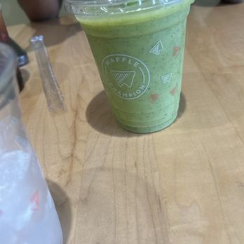 Waffle Champion - Green Smoothie - Waffles Near Me - Oklahoma City, Oklahoma