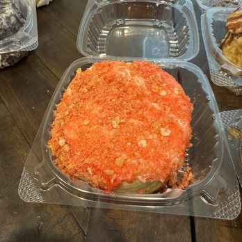 Cranky Granny's Sweet Rolls - Strawberry Shortcake Cinnamon Roll - Desserts Near Me - Pflugerville, Texas Cranky Granny's Sweet Rolls - Strawberry Shortcake Cinnamon Roll - Desserts Near Me - Pflugerville, Texas