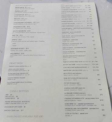 Menu photo 7 Hank's Downtown Dive Cary, NC