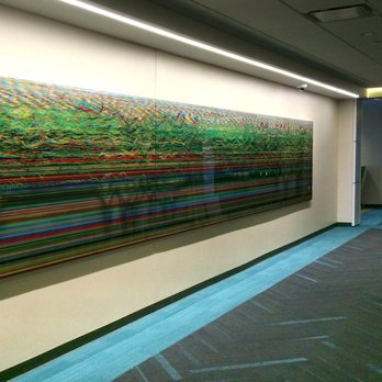 API - The Visual Solutions Company - Custom 24'x4' plexiglas print - Printing Services Near Me - Austin, Texas