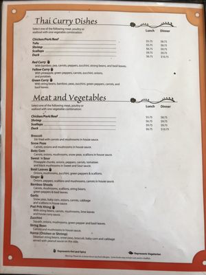 Menu photo 6 Thai Orchid Southbridge, MA