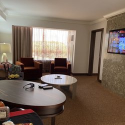 Entertaining side of our room.