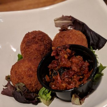 Bistro On Bridge - Risotto balls - New American Near Me - Phoenixville, Pennsylvania Bistro On Bridge - Risotto balls - New American Near Me - Phoenixville, Pennsylvania