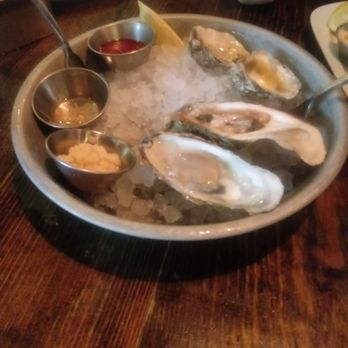 Plank Provisions - Deep Cove Oysters and Herb Crusted Grouper! I would recommend both! - Seafood Near Me - Omaha, Nebraska Plank Provisions - Deep Cove Oysters and Herb Crusted Grouper! I would recommend both! - Seafood Near Me - Omaha, Nebraska