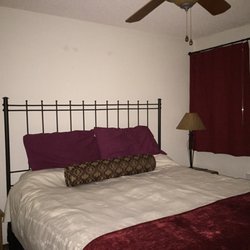 Eagle Point Resort - Master bedroom in 2-BR unit.