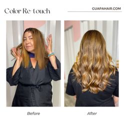 Guapa Hair - Color re-touch Orlando