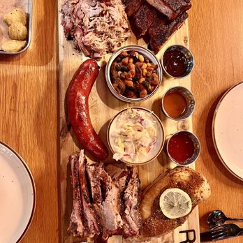Ruby Red's BBQ - The Platter - Barbeque Near Me - La Habra, California
