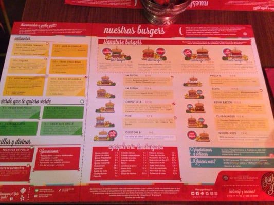 Menu photo 4 Goiko Grill Madrid, M Menu photo 4 Goiko Grill Madrid, M