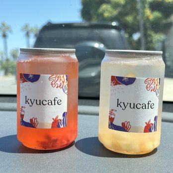 kyucafe - strawberry soda, peach soda - Cafes Near Me - Los Angeles, California