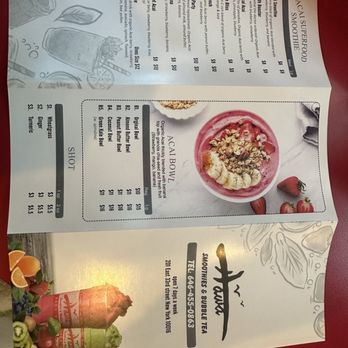 Hawa Smoothie & Bubble Tea - Menu - Bubble Tea Near Me - New York, New York