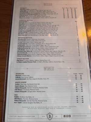 Menu photo 4 Brophy's Tavern Carmel-by-the-Sea, CA Menu photo 4 Brophy's Tavern Carmel-by-the-Sea, CA