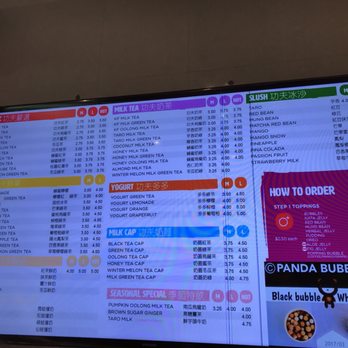 Kung Fu Tea - Menu - Bubble Tea Near Me - New York, New York