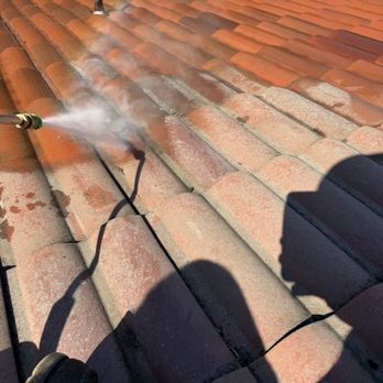 Coby Roof Repair - Cleaning the tiles. - Roofing Near Me - Long Beach, California Coby Roof Repair - Cleaning the tiles. - Roofing Near Me - Long Beach, California