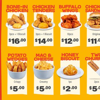 Chicken King - CK Menu Board - Food Trucks Near Me Chicken King - CK Menu Board - Food Trucks Near Me