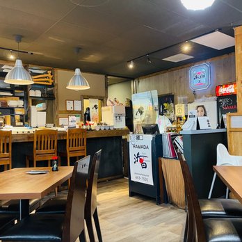 Hamada Fusion - the interior of the restaurant - Seafood Near Me - Maple Ridge, British Columbia