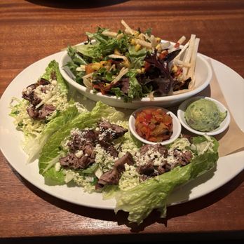 Seasons 52 - Grilled steak tacos in lettuce cups - New American Near Me - Phoenix, Arizona