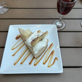 Real Seafood Company Grand Rapids - Banana Bread Pudding Cheesecake + 10 year port - Seafood Near Me - Grand Rapids, Michigan Real Seafood Company Grand Rapids - Banana Bread Pudding Cheesecake + 10 year port - Seafood Near Me - Grand Rapids, Michigan
