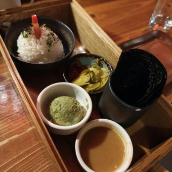 Kemuri Tatsu-ya - Bento box addition $15...simply not worth it. Disjointed from actual meal. - Izakaya Near Me - Austin, Texas Kemuri Tatsu-ya - Bento box addition $15...simply not worth it. Disjointed from actual meal. - Izakaya Near Me - Austin, Texas