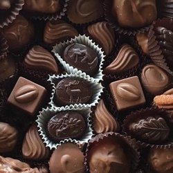 Divine Chocolate of Cape Neddick - Just a few of our handmade chocolates made with Belgian Chocolate in small batches each week