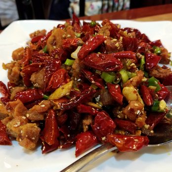 Lee Cafe - Spicy Chili Chicken - 6/17 (update: sadly this dish isn't the same anymore.. I uploaded a new photo and comment about this) - Sushi Bars Near Me - Fort Mill, South Carolina Lee Cafe - Spicy Chili Chicken - 6/17 (update: sadly this dish isn't the same anymore.. I uploaded a new photo and comment about this) - Sushi Bars Near Me - Fort Mill, South Carolina