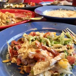 Jalapeño Tree Mexican Restaurant - Pile of all the stuff and crunchiness. "Taco salad?" Idk- it was delicious