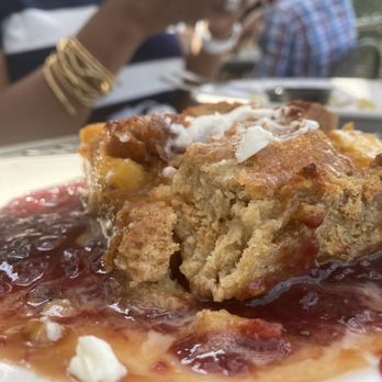 The Terrace - Pineapple, cherry compote French toast, but bread pudding style... omg - Venues & Event Spaces Near Me - Buffalo, Delaware The Terrace - Pineapple, cherry compote French toast, but bread pudding style... omg - Venues & Event Spaces Near Me - Buffalo, Delaware