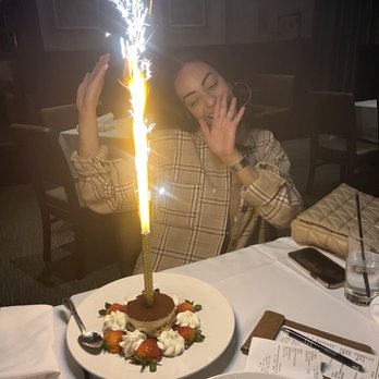 Prego Restaurant - Super cute birthday cake - Italian Near Me - Tustin, California Prego Restaurant - Super cute birthday cake - Italian Near Me - Tustin, California