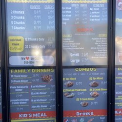 Charlie’s Chicken - Broken Arrow South - Menu Items/Prices