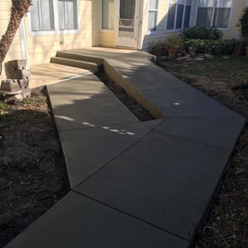 ACCG, Inc. - Concrete walkway/sidewalk. - Masonry/Concrete Near Me - Sanford, Florida